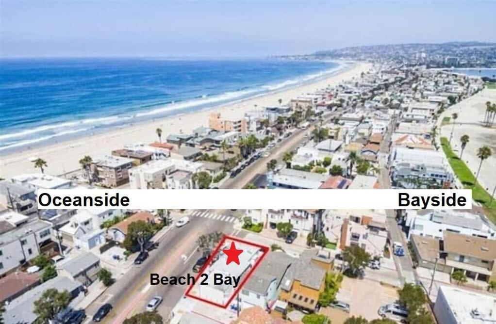 Beach-2-Bay 1Br - In The Heart Of Mission Beach San Diego Buitenkant foto